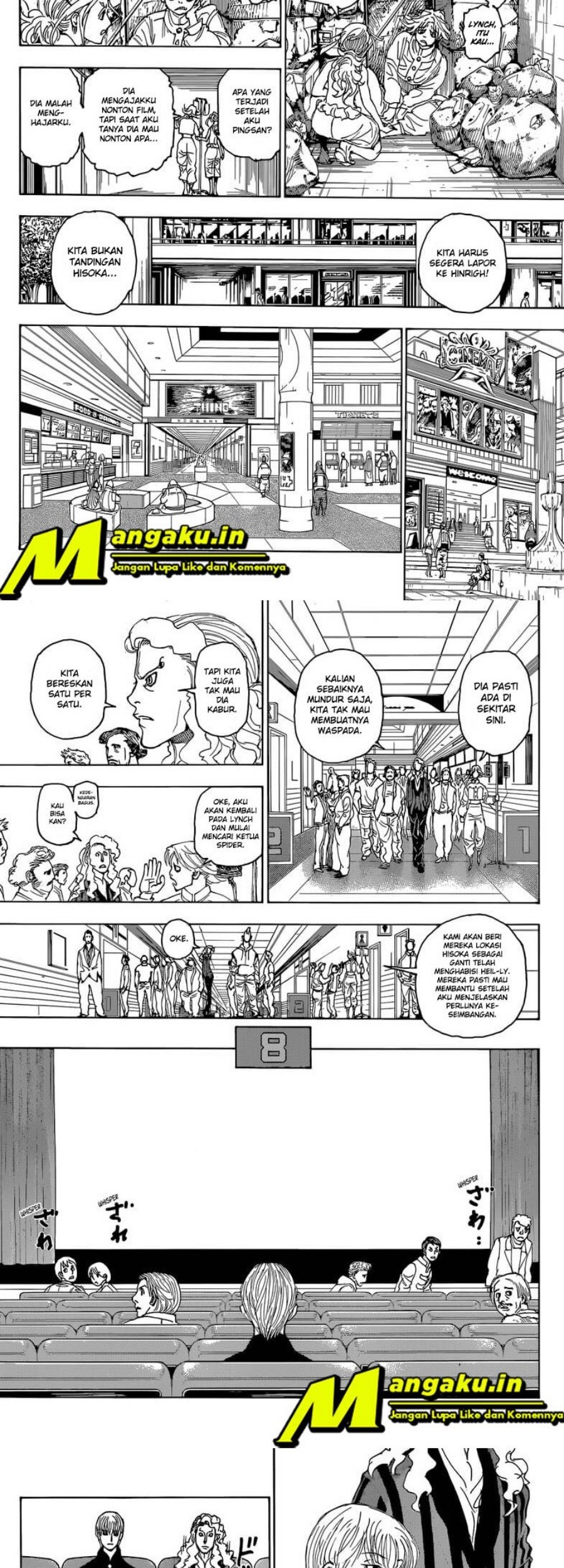 Hunter x Hunter Chapter 393 - halaman 9
