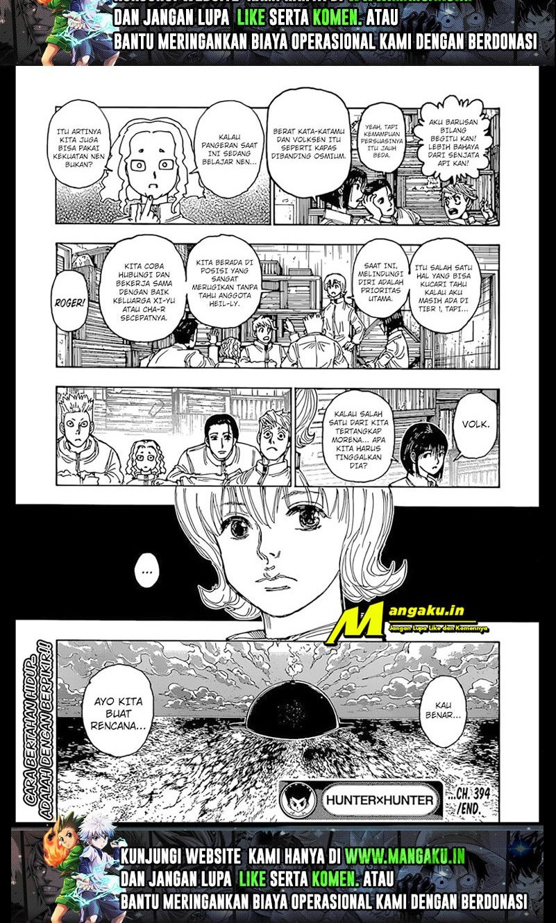 Hunter x Hunter Chapter 394 - halaman 12
