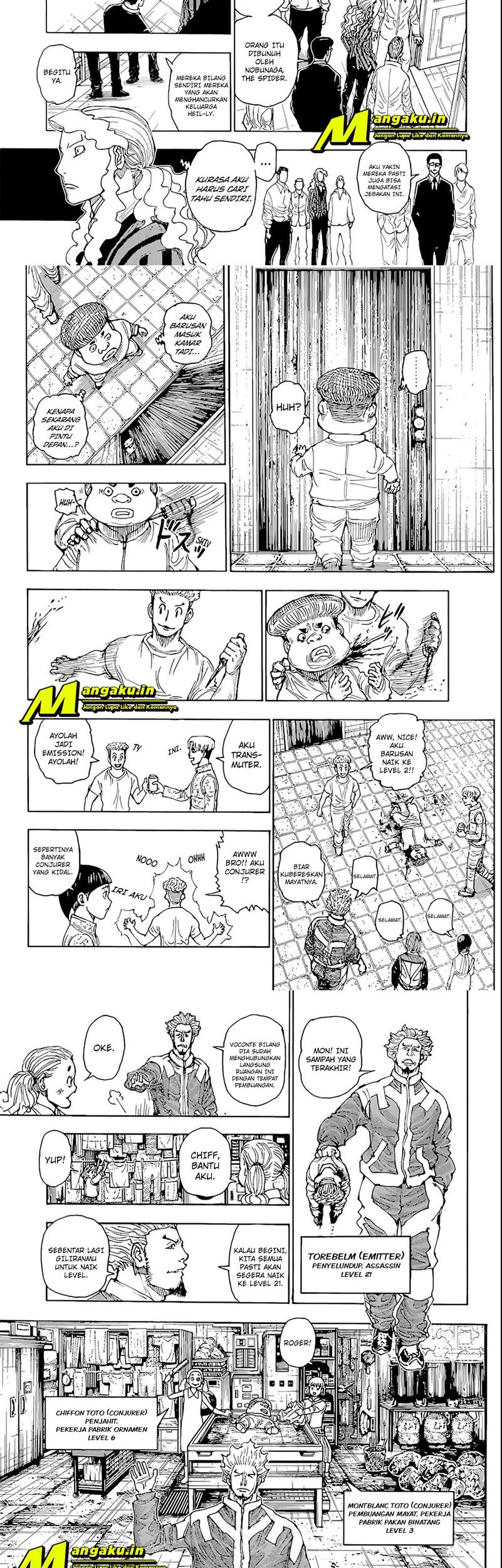 Hunter x Hunter Chapter 394 - halaman 3