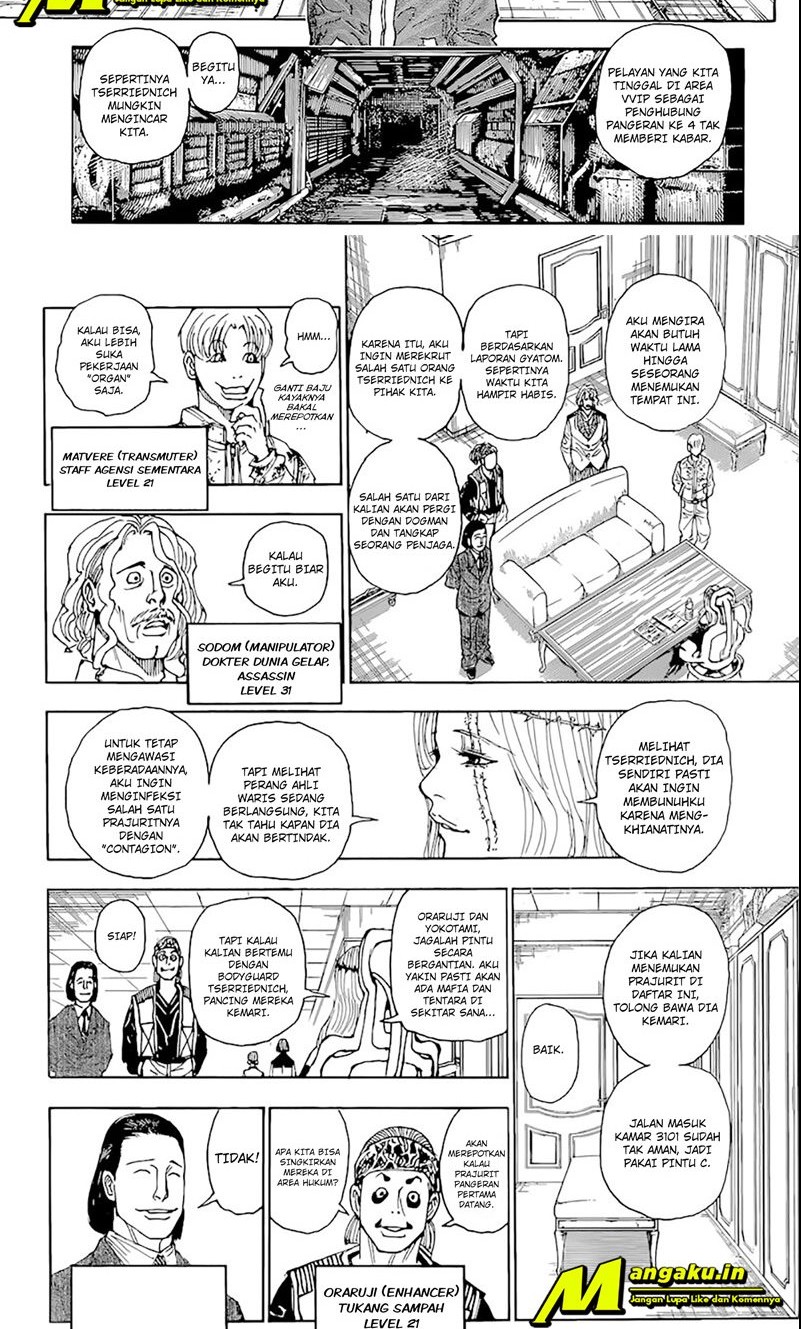 Hunter x Hunter Chapter 394 - halaman 4