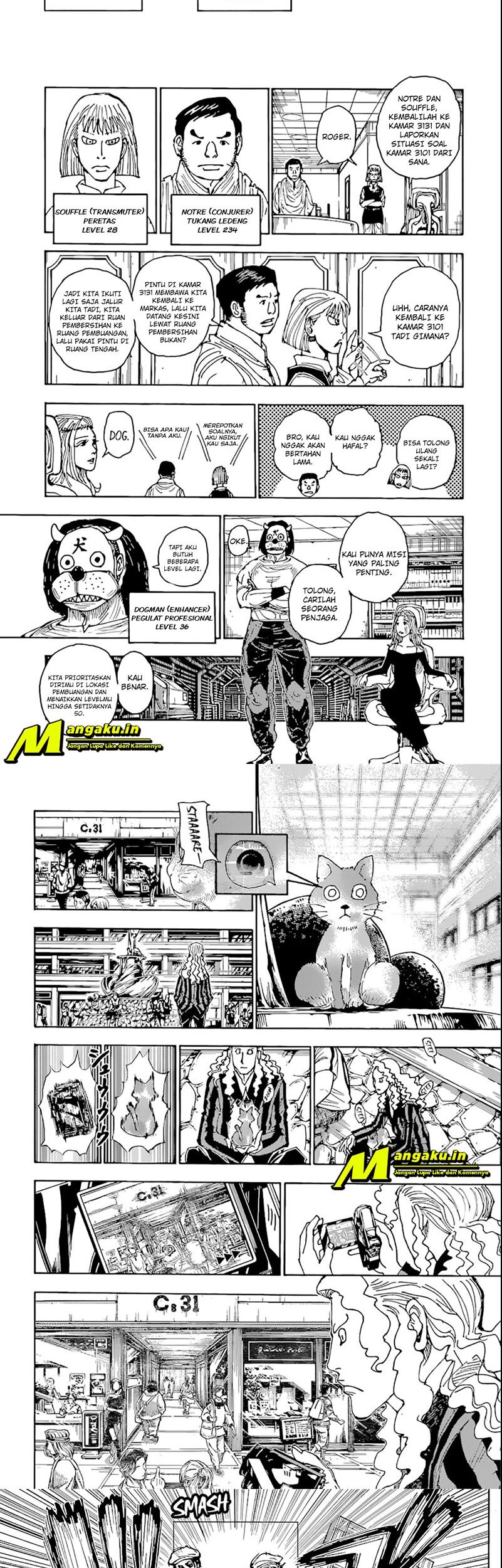 Hunter x Hunter Chapter 394 - halaman 5