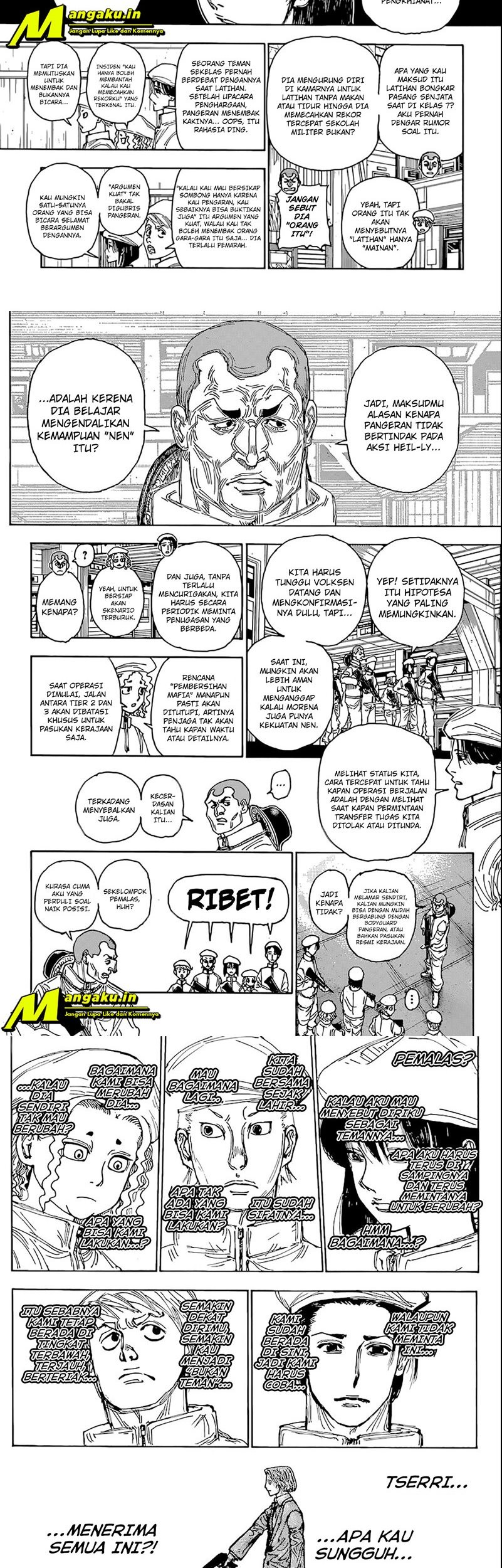 Hunter x Hunter Chapter 394 - halaman 9