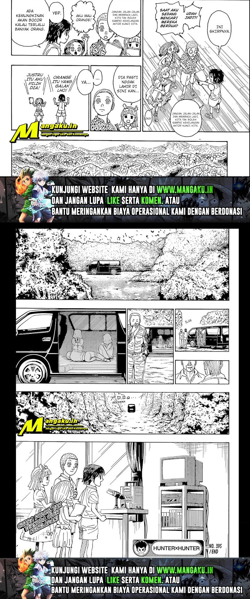 Hunter x Hunter Chapter 395 - halaman 10