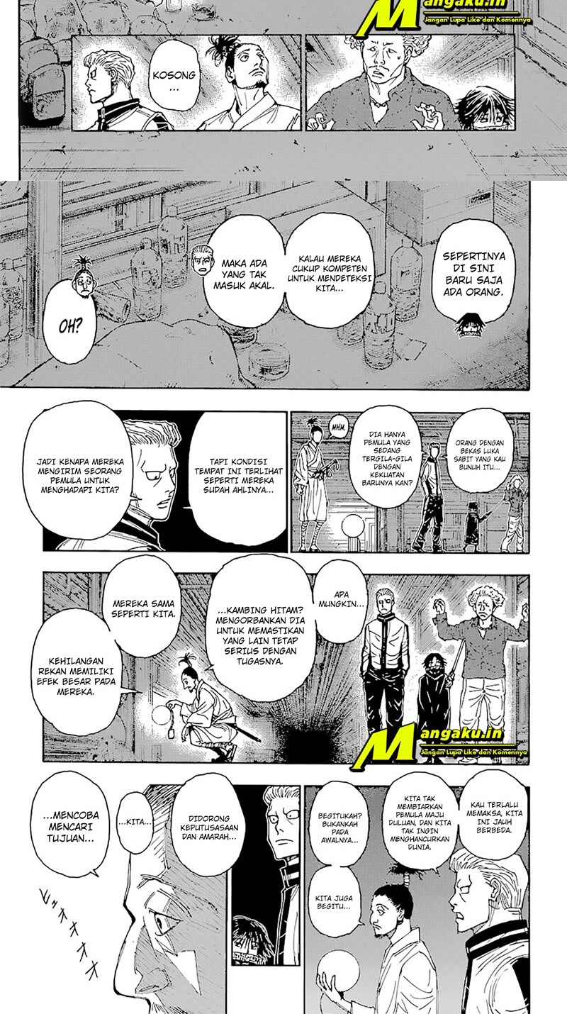 Hunter x Hunter Chapter 395 - halaman 4