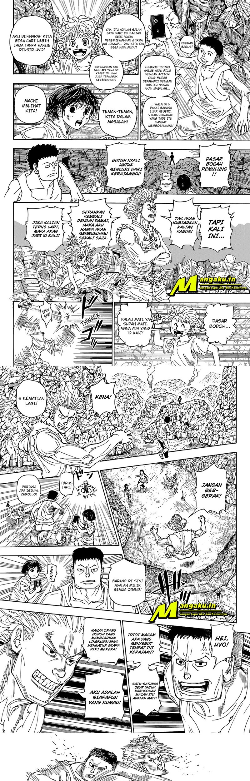 Hunter x Hunter Chapter 395 - halaman 6