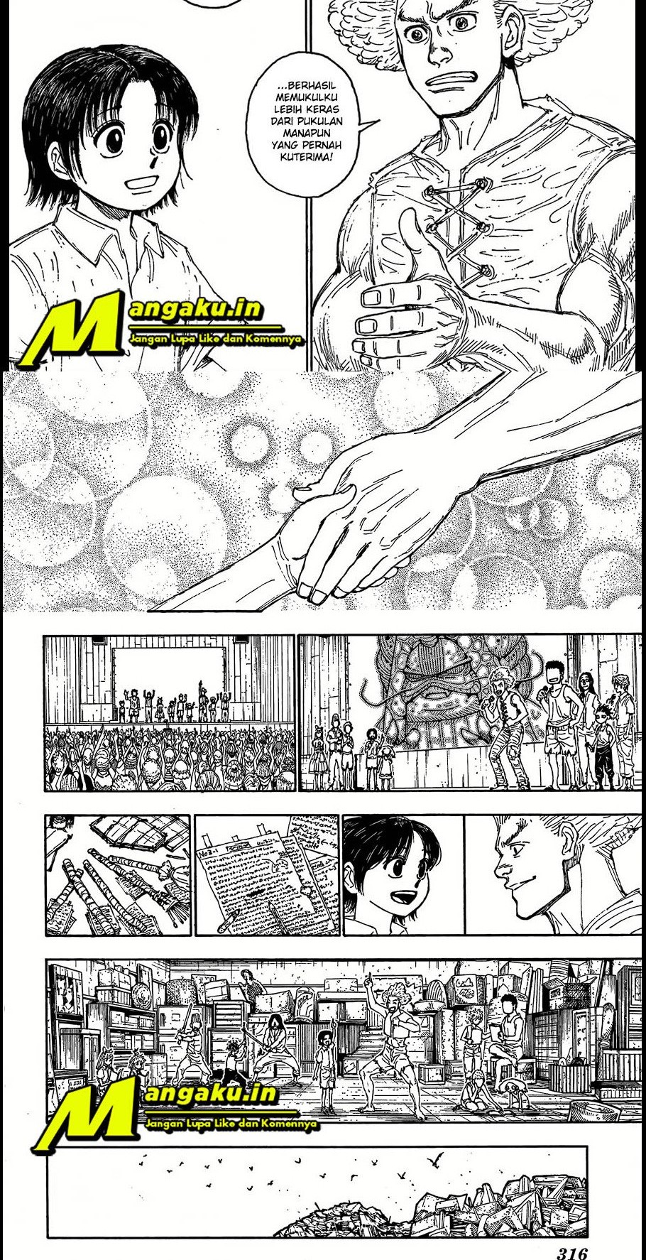 Hunter x Hunter Chapter 396 - halaman 10