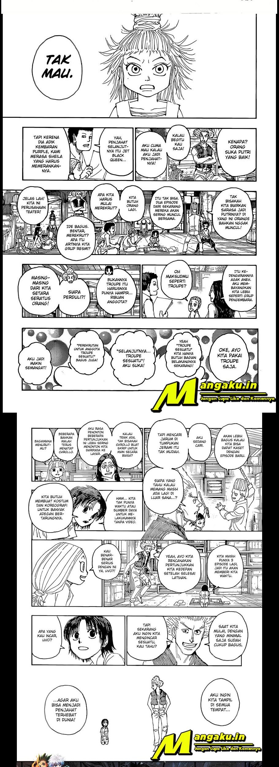 Hunter x Hunter Chapter 396 - halaman 11
