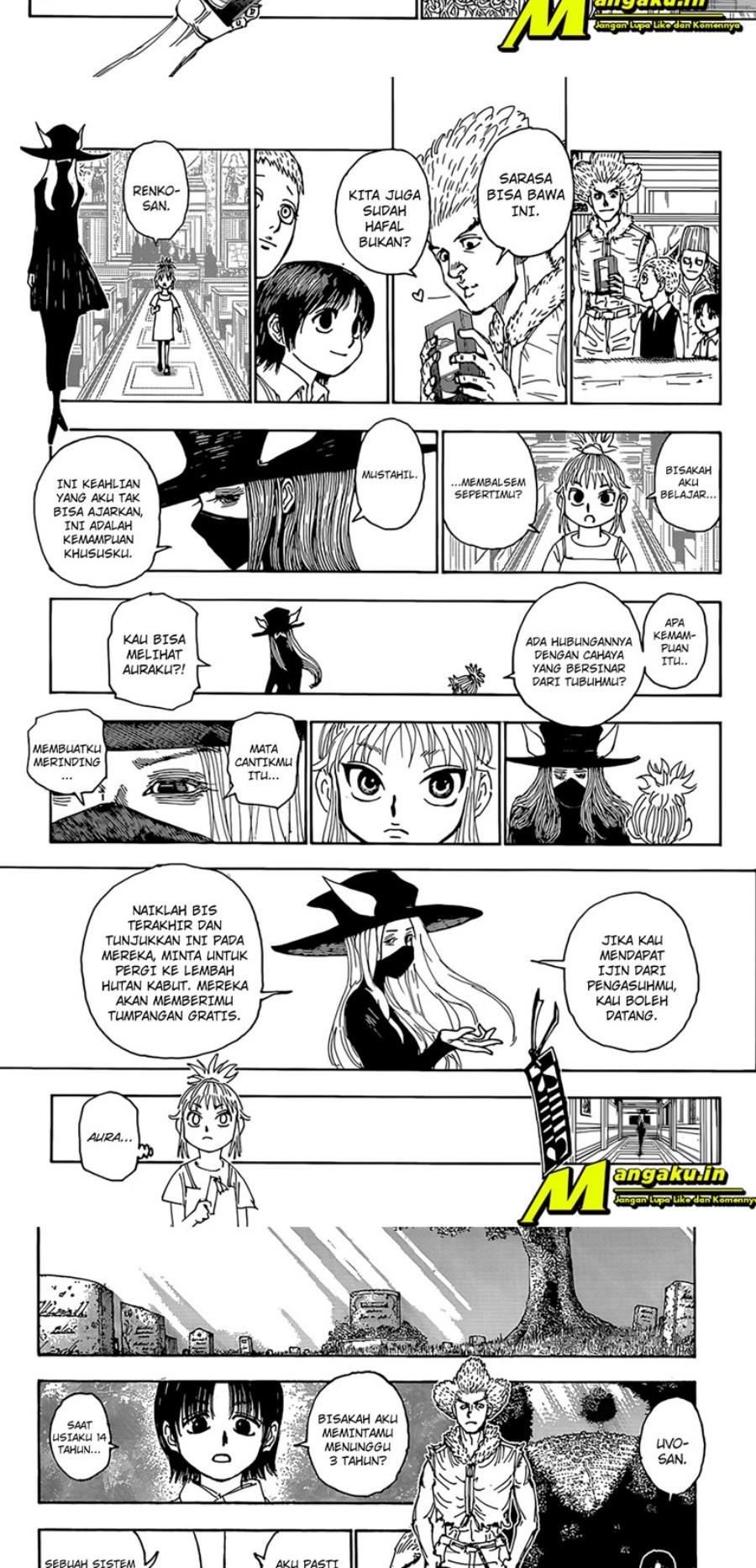 Hunter x Hunter Chapter 397 - halaman 10