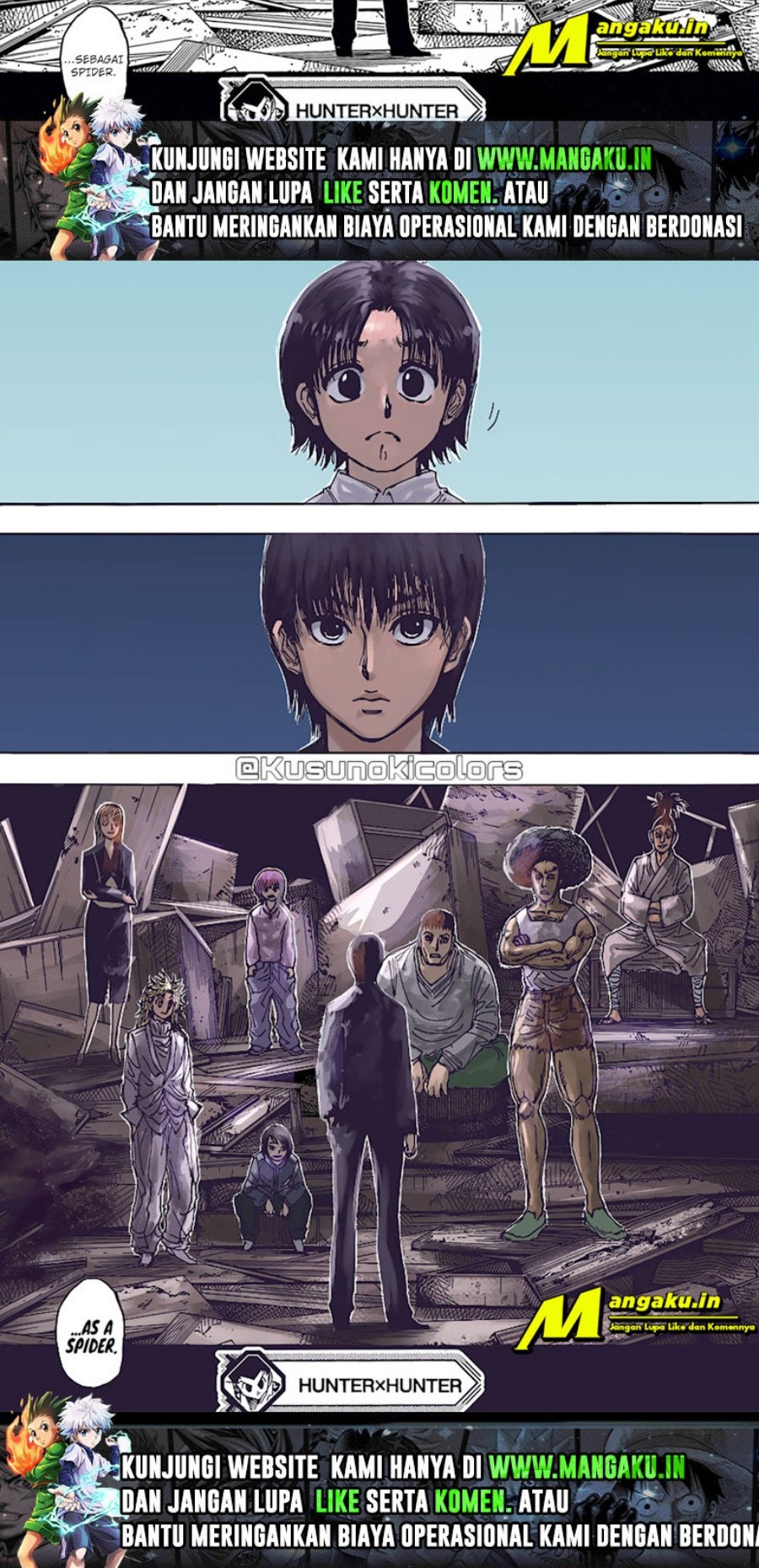 Hunter x Hunter Chapter 397 - halaman 15