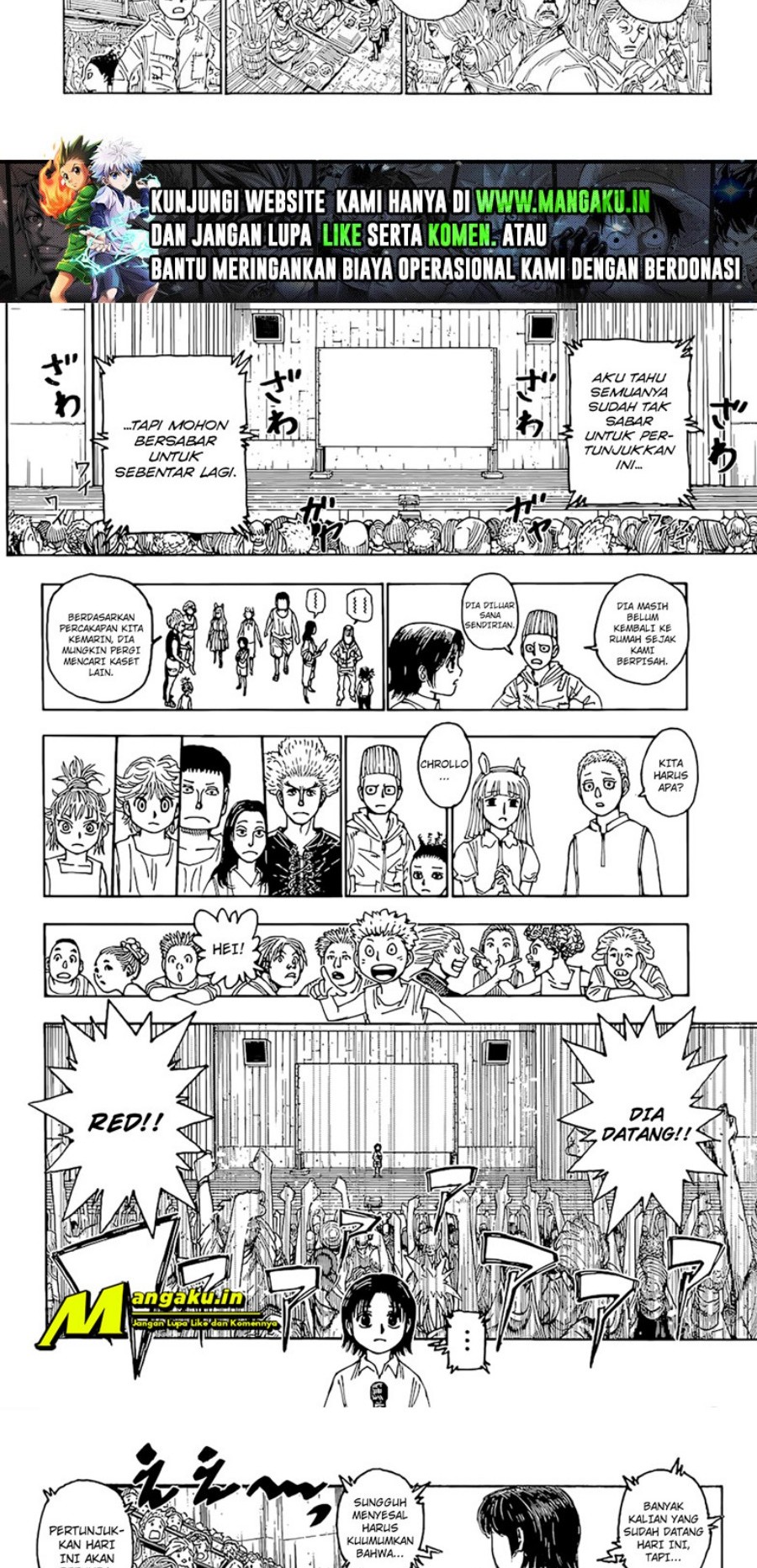 Hunter x Hunter Chapter 397 - halaman 2