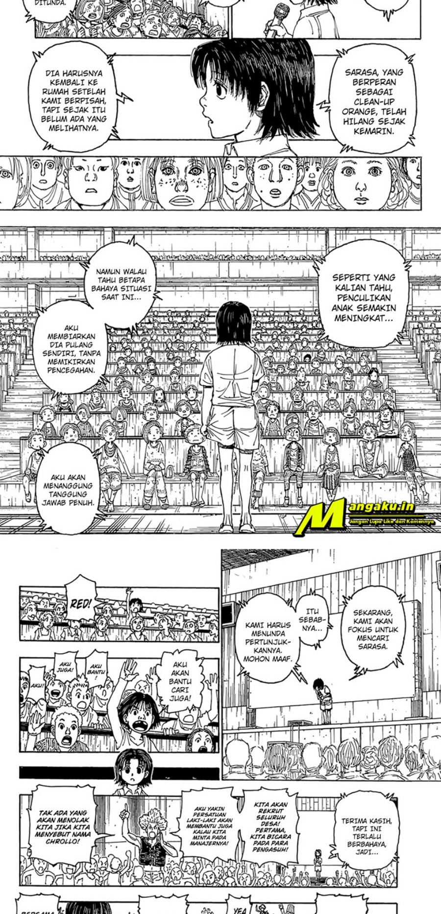 Hunter x Hunter Chapter 397 - halaman 3