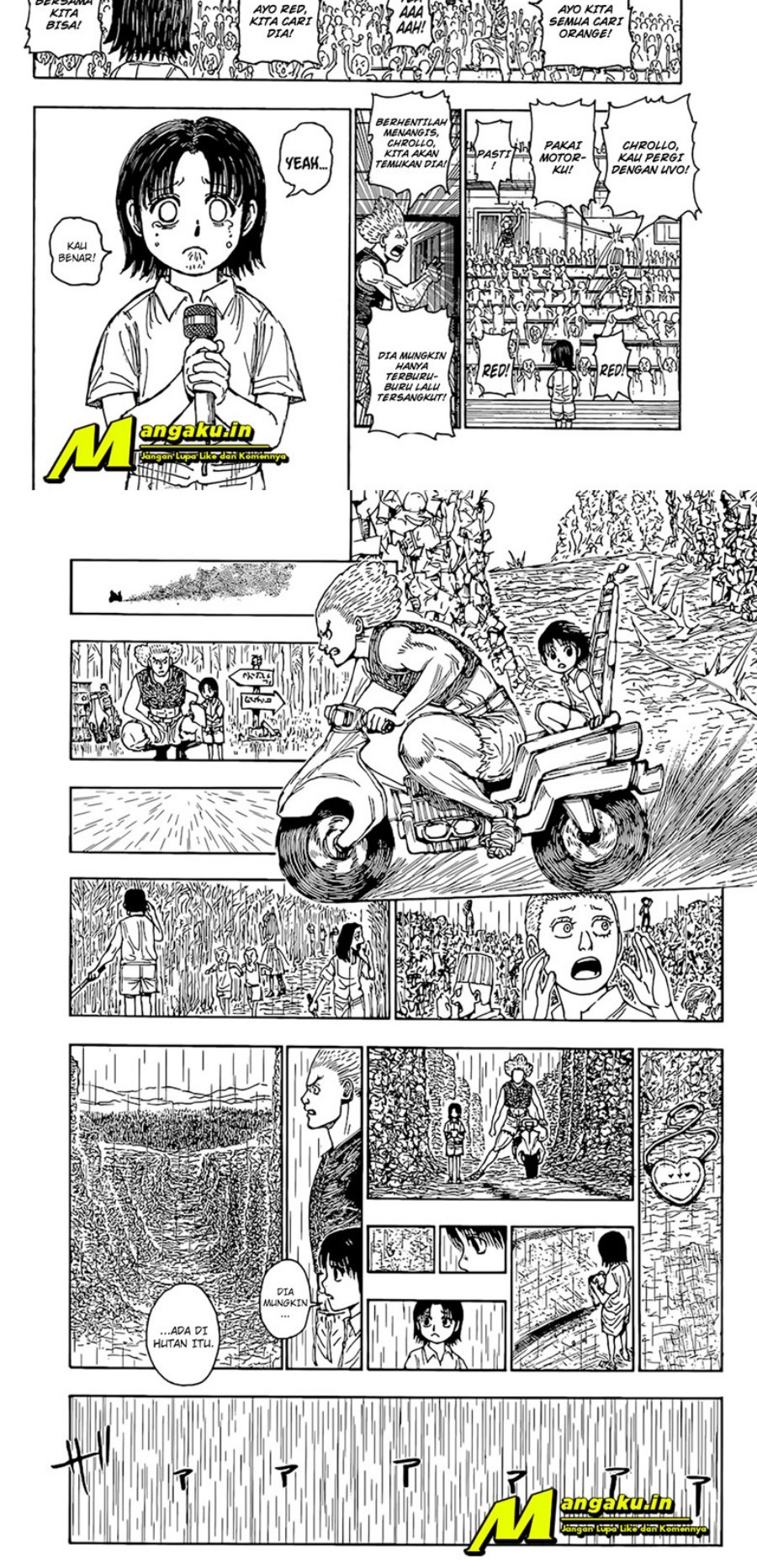 Hunter x Hunter Chapter 397 - halaman 4
