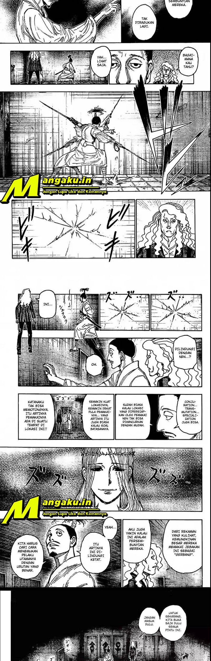 Hunter x Hunter Chapter 398 - halaman 10