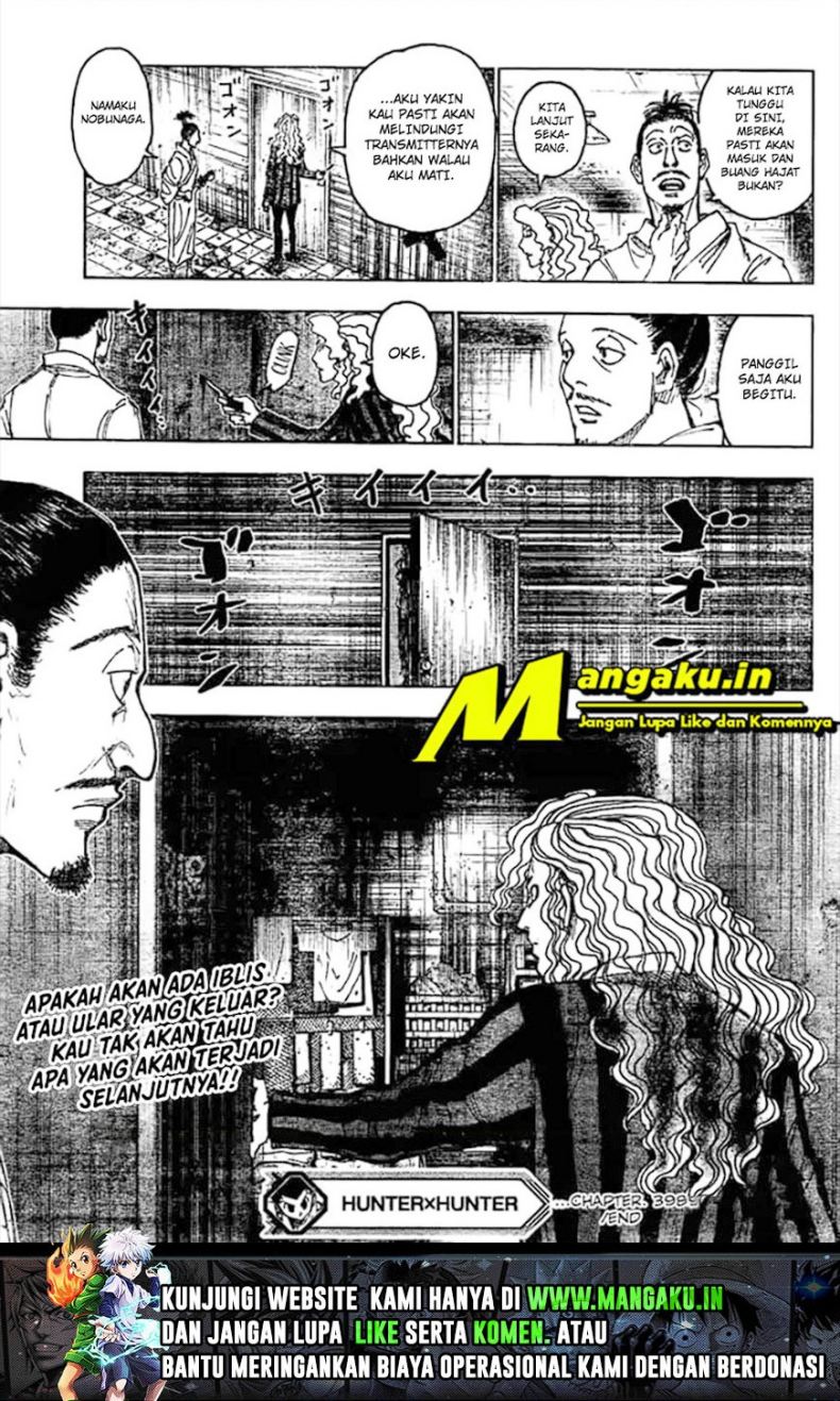 Hunter x Hunter Chapter 398 - halaman 12