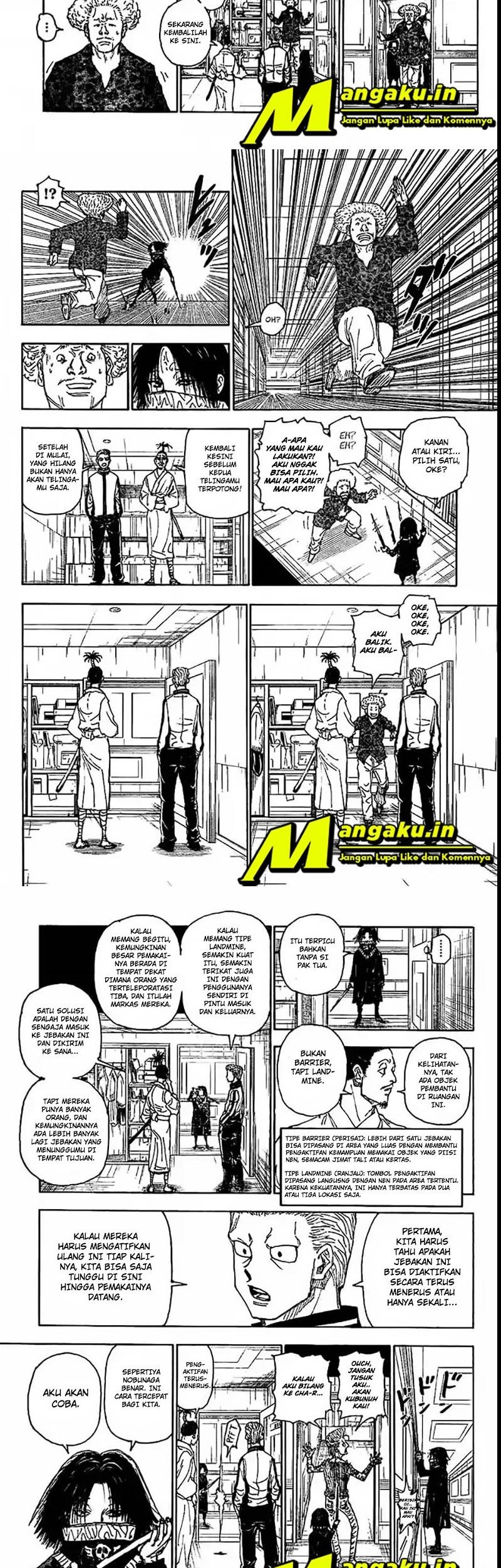 Hunter x Hunter Chapter 398 - halaman 3