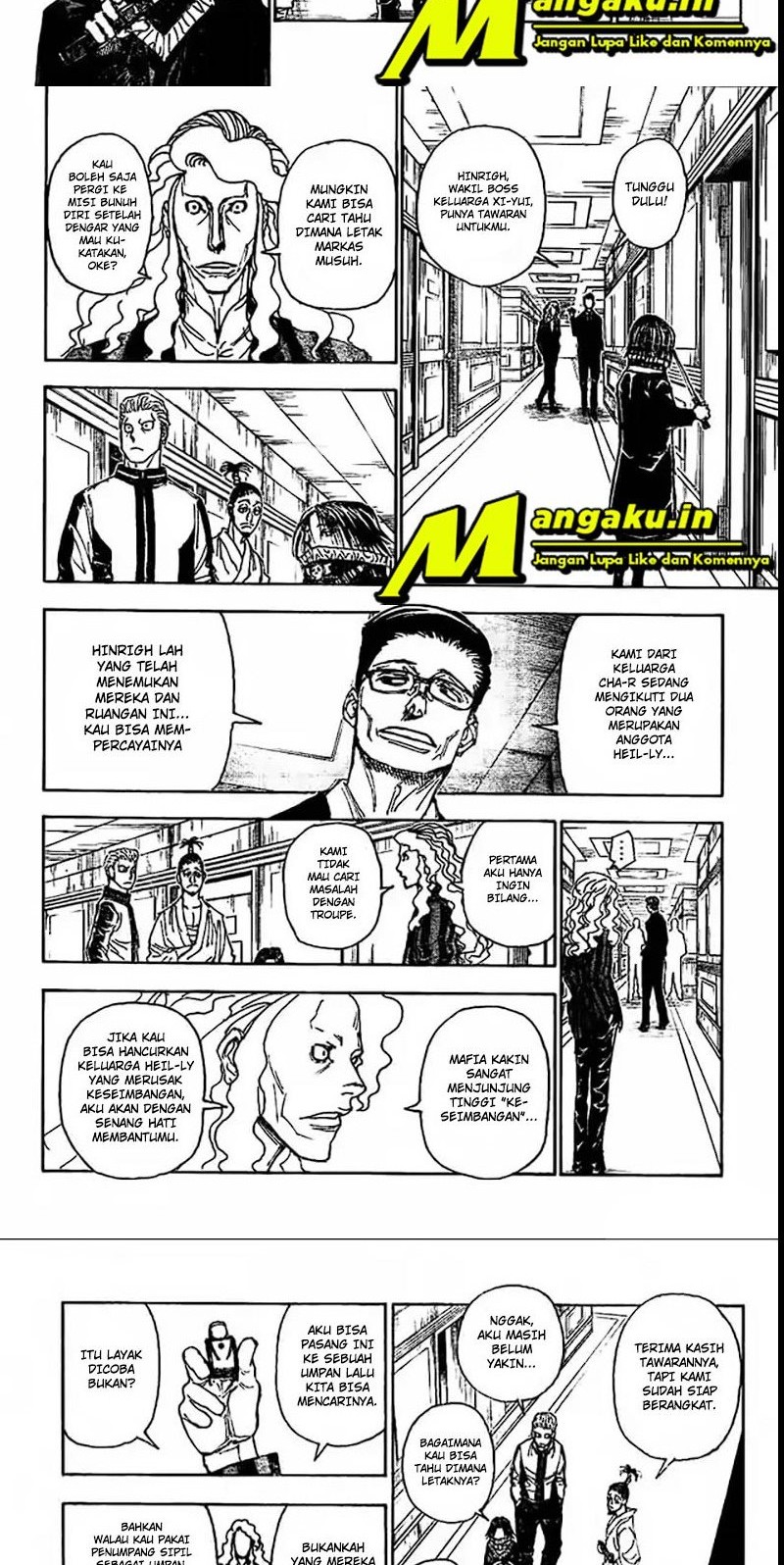 Hunter x Hunter Chapter 398 - halaman 4