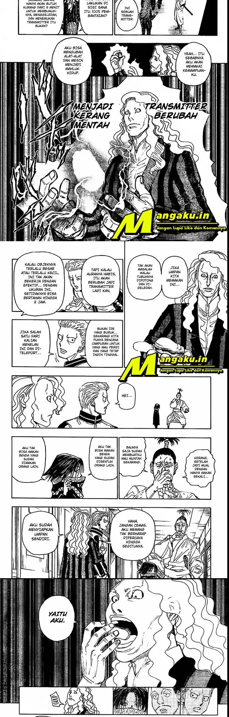 Hunter x Hunter Chapter 398 - halaman 5