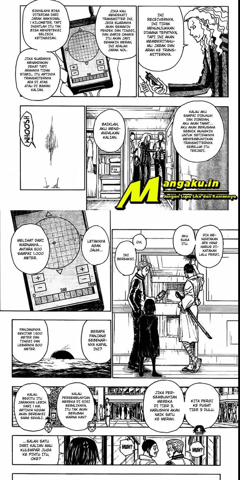 Hunter x Hunter Chapter 398 - halaman 6