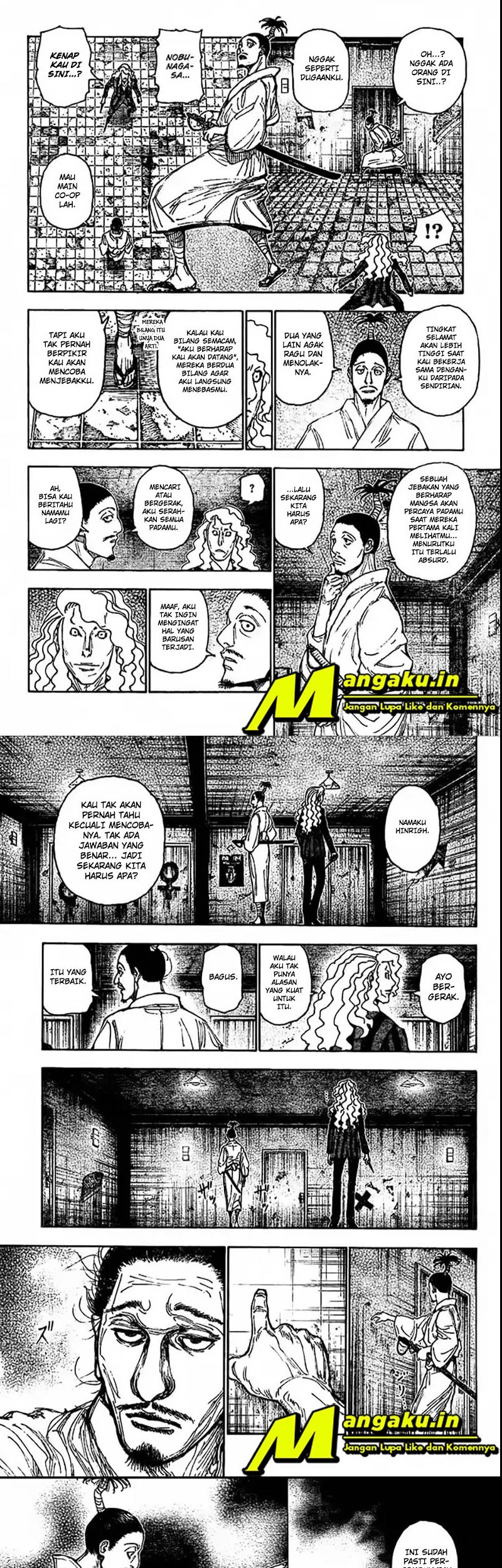 Hunter x Hunter Chapter 398 - halaman 9