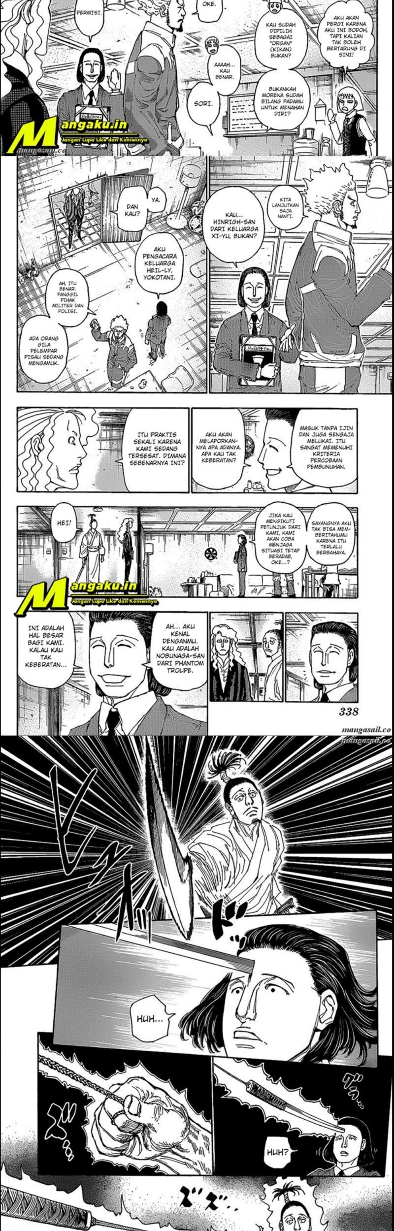 Hunter x Hunter Chapter 399 - halaman 7