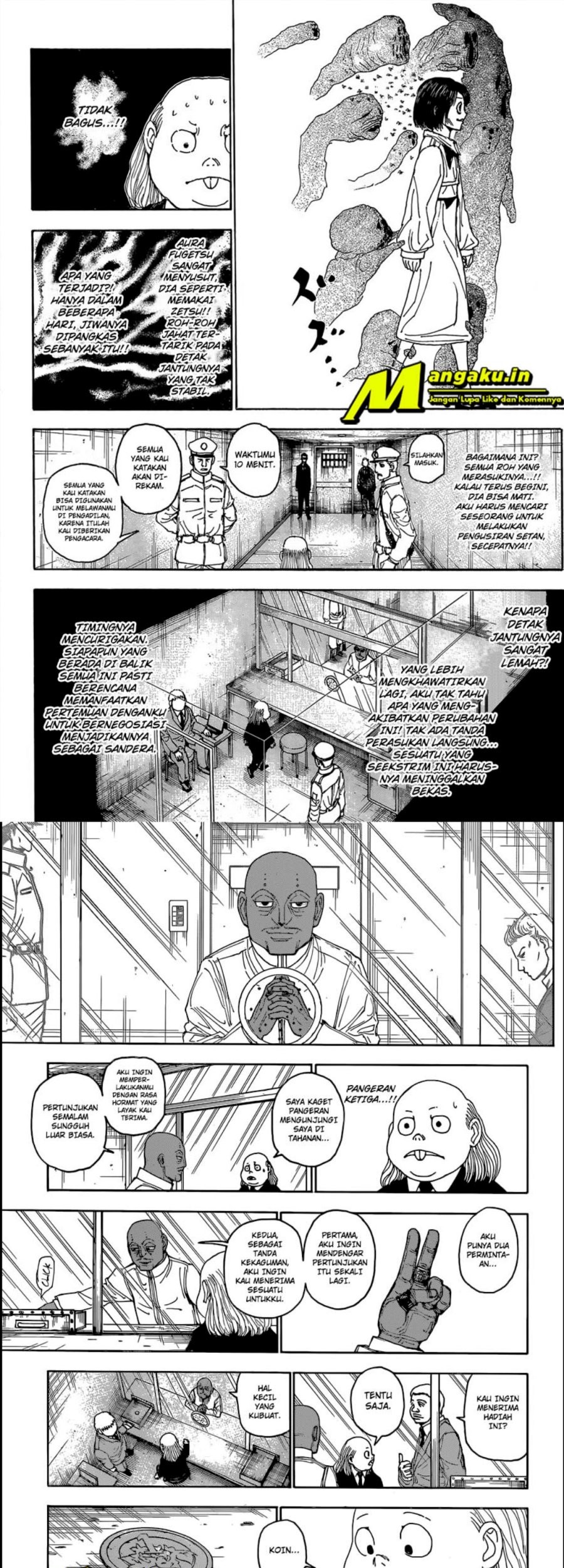 Hunter x Hunter Chapter 400 - halaman 11