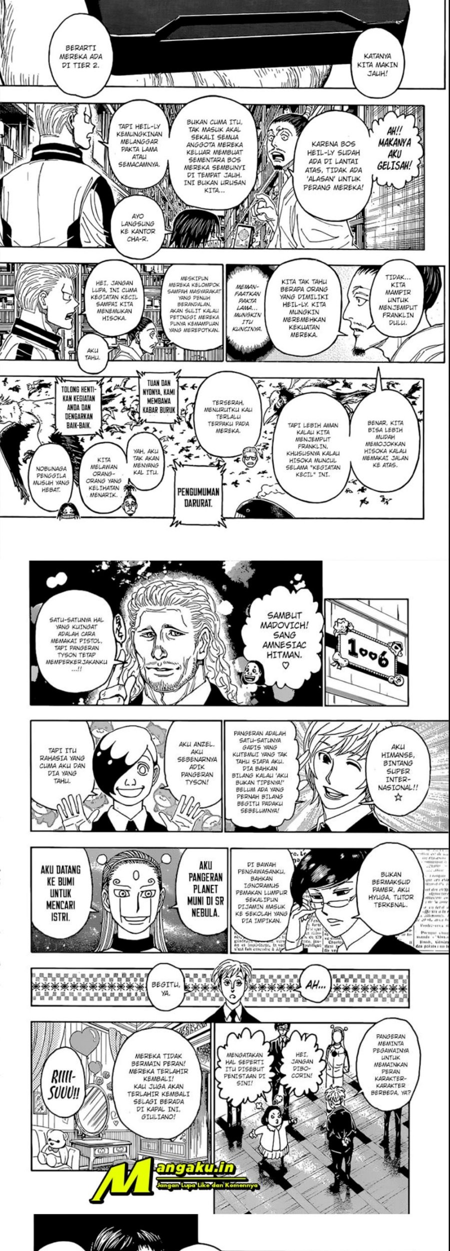 Hunter x Hunter Chapter 400 - halaman 3