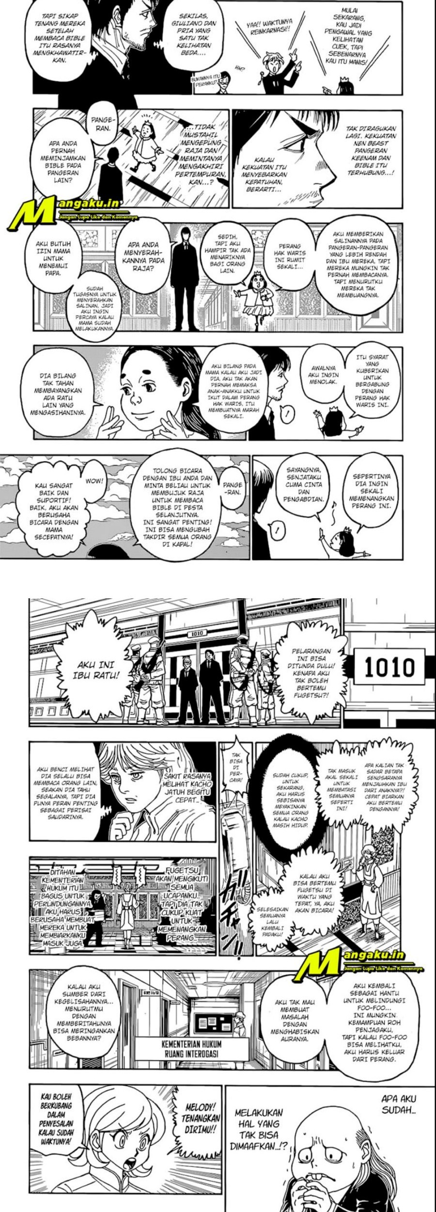 Hunter x Hunter Chapter 400 - halaman 4