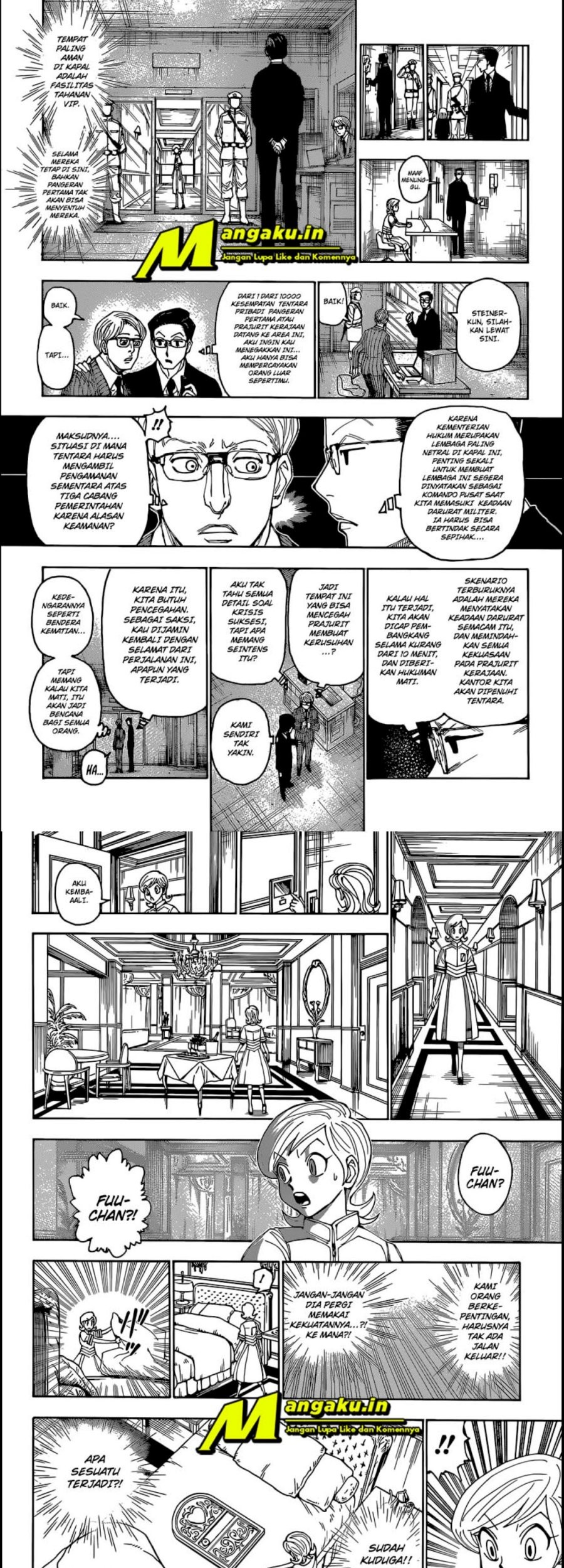 Hunter x Hunter Chapter 400 - halaman 8