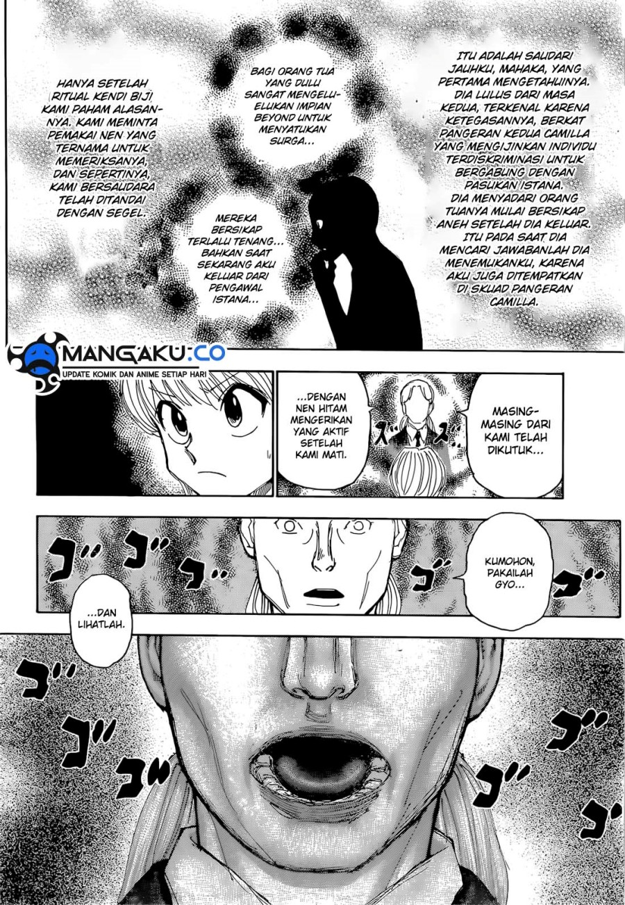 Hunter x Hunter Chapter 401 - halaman 10