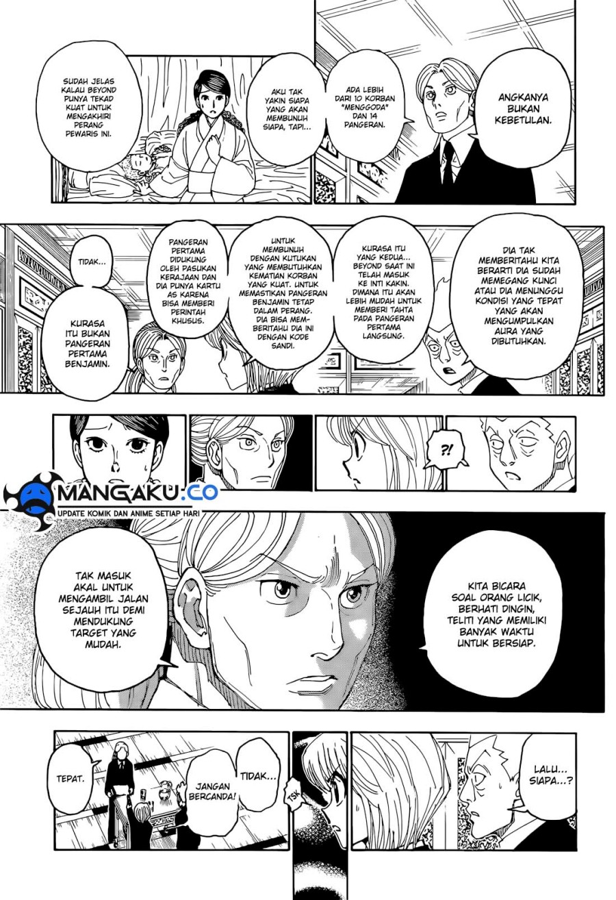 Hunter x Hunter Chapter 401 - halaman 13