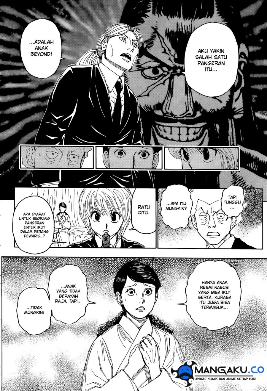 Hunter x Hunter Chapter 401 - halaman 14
