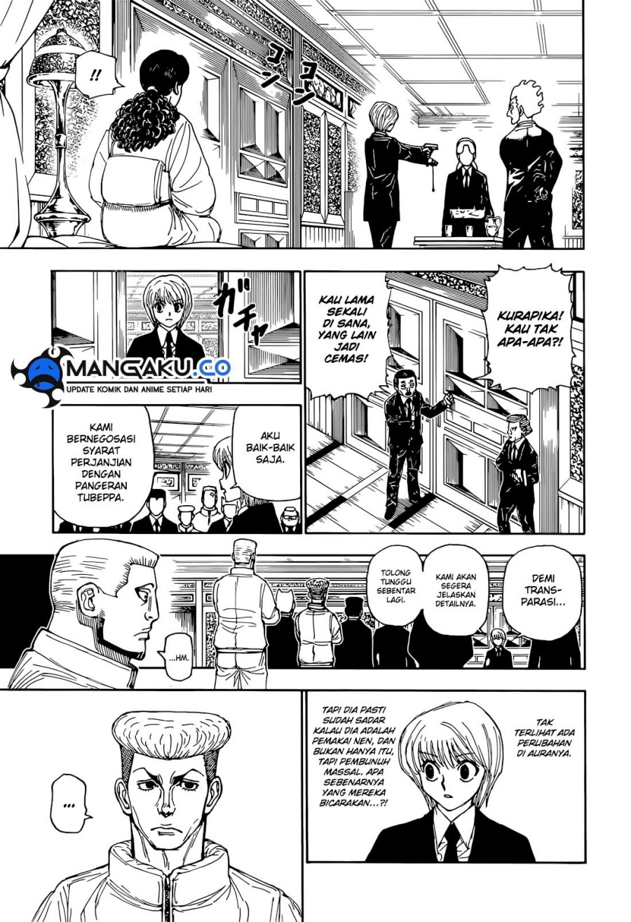 Hunter x Hunter Chapter 401 - halaman 15