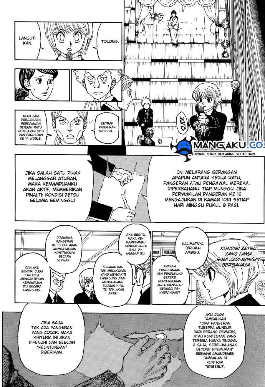 Hunter x Hunter Chapter 401 - halaman 16