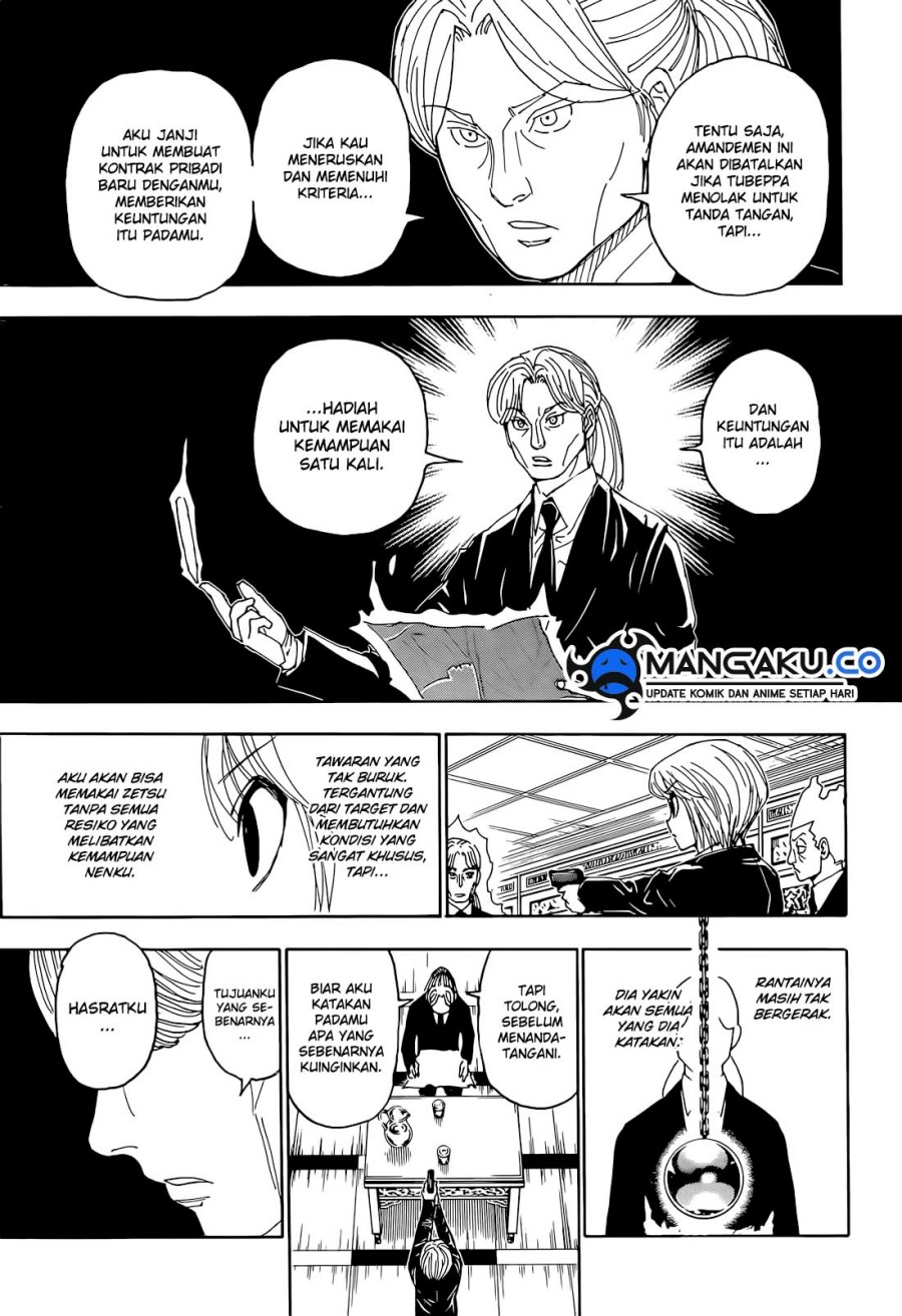 Hunter x Hunter Chapter 401 - halaman 17