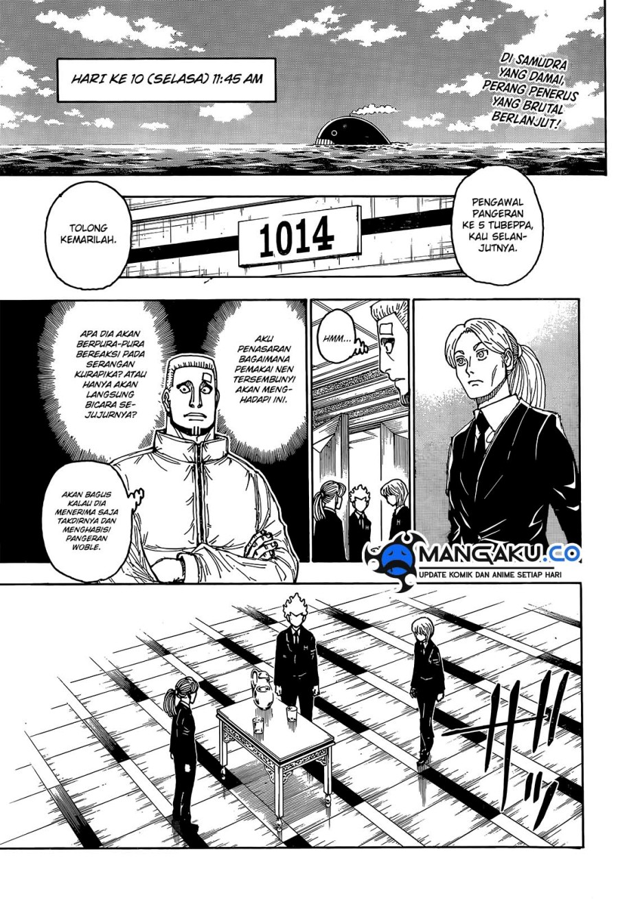 Hunter x Hunter Chapter 401 - halaman 3