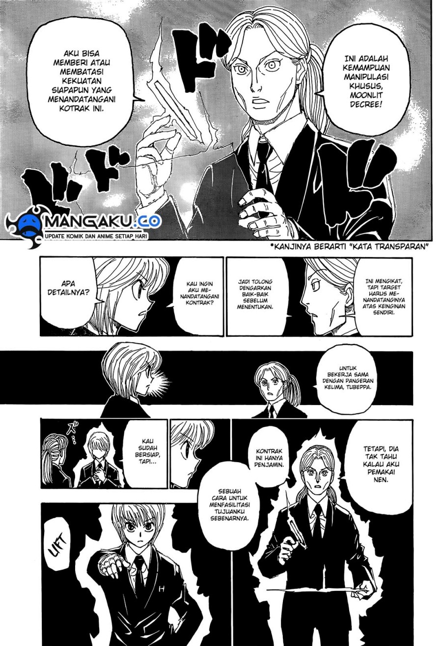 Hunter x Hunter Chapter 401 - halaman 5