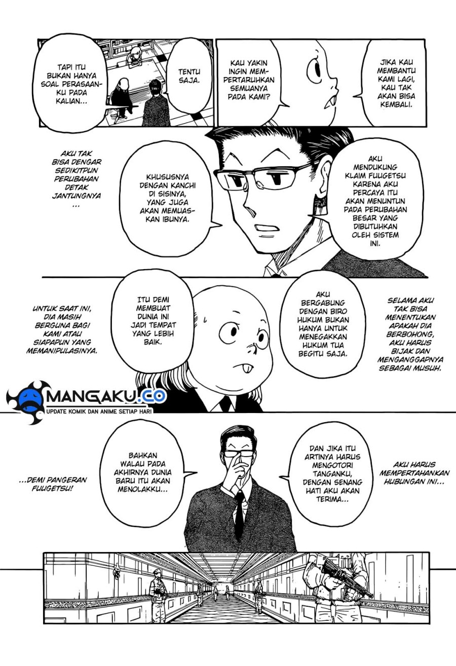 Hunter x Hunter Chapter 402 - halaman 12