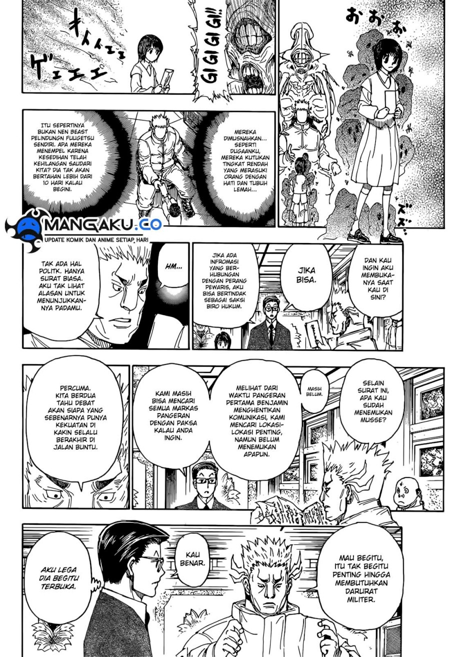 Hunter x Hunter Chapter 402 - halaman 15