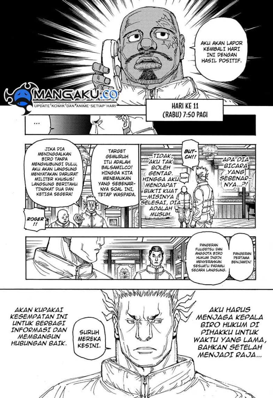 Hunter x Hunter Chapter 403 - halaman 10