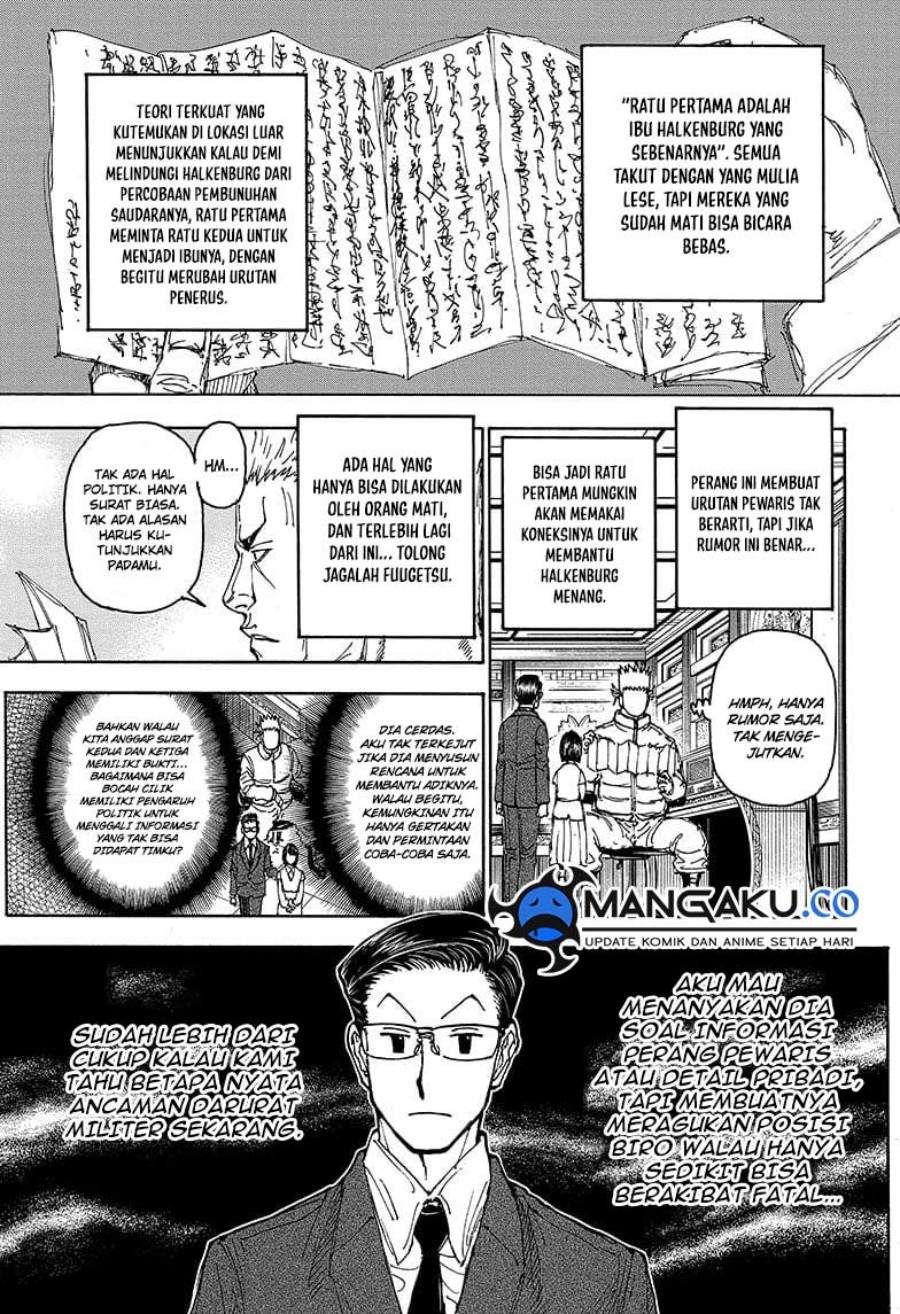 Hunter x Hunter Chapter 403 - halaman 12