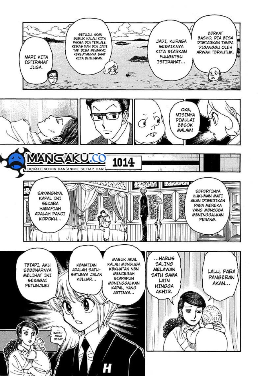 Hunter x Hunter Chapter 403 - halaman 14