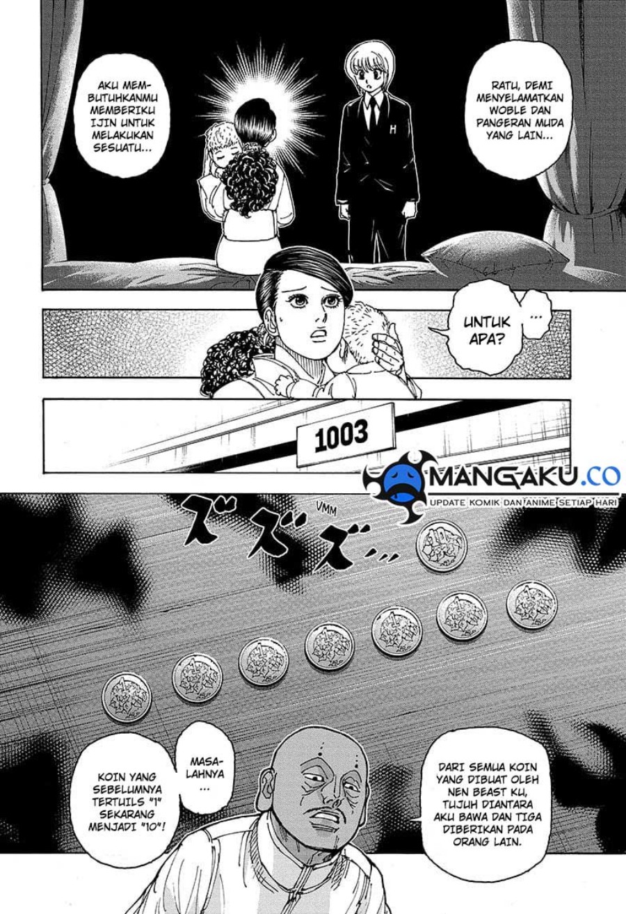 Hunter x Hunter Chapter 403 - halaman 15