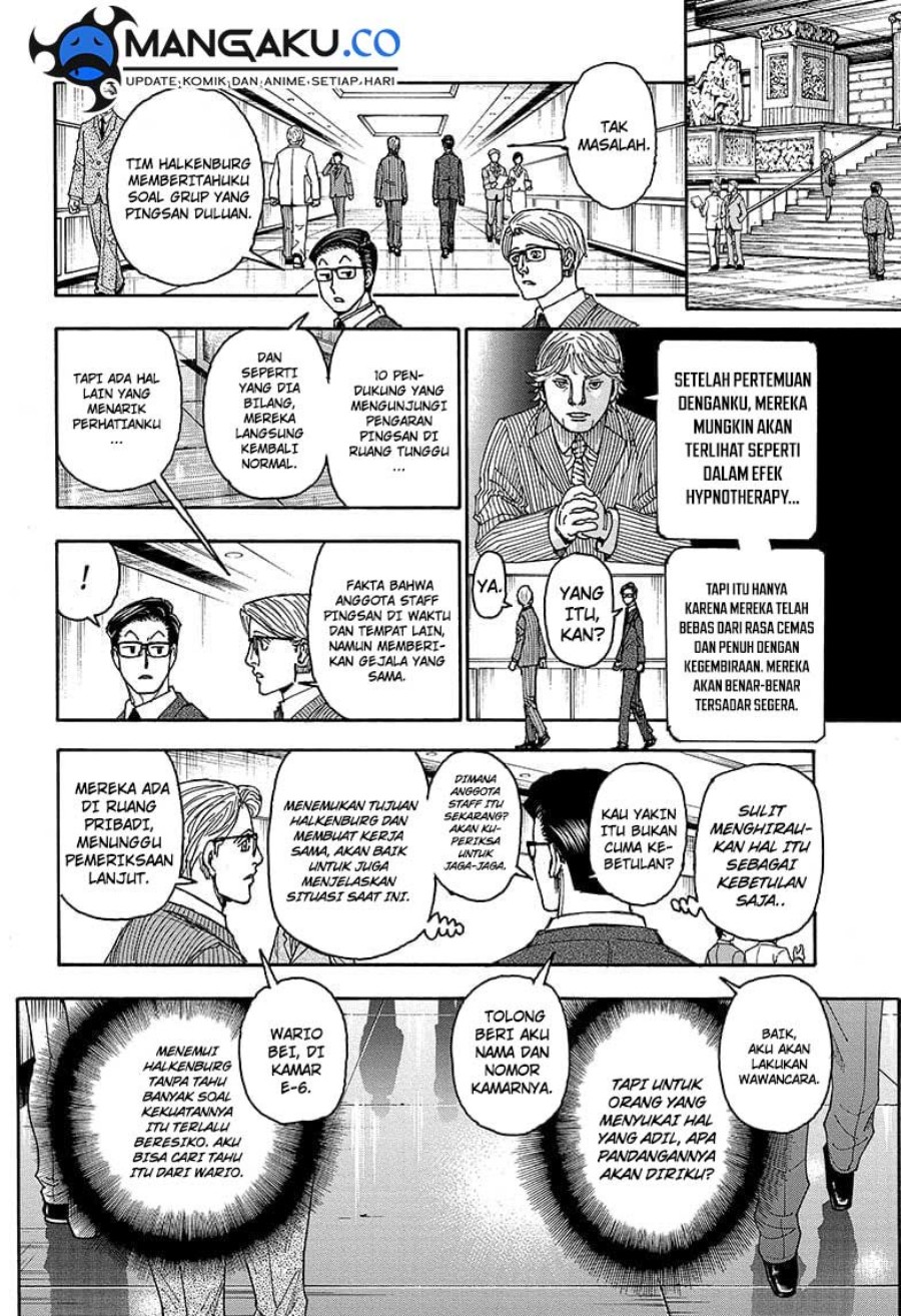 Hunter x Hunter Chapter 403 - halaman 17