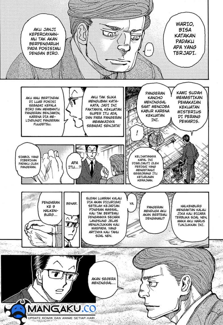 Hunter x Hunter Chapter 403 - halaman 18