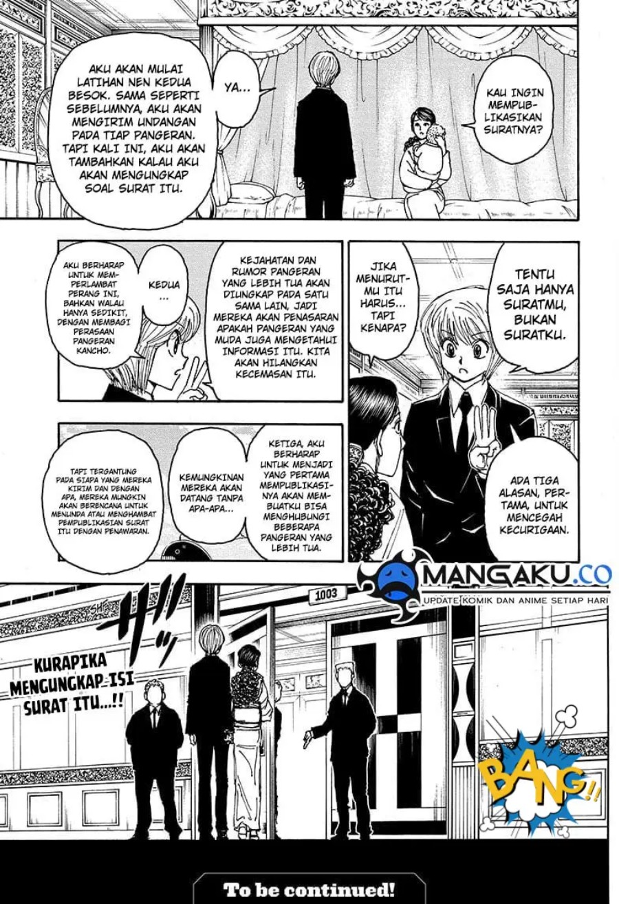 Hunter x Hunter Chapter 403 - halaman 20