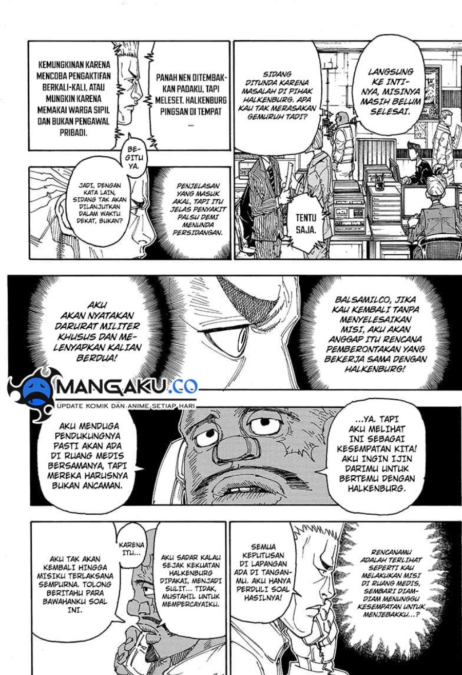 Hunter x Hunter Chapter 403 - halaman 9