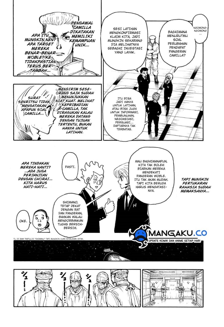 Hunter x Hunter Chapter 404 - halaman 17