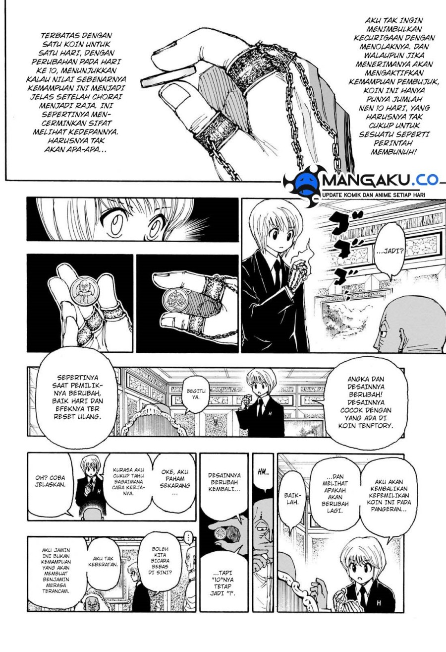 Hunter x Hunter Chapter 404 - halaman 3