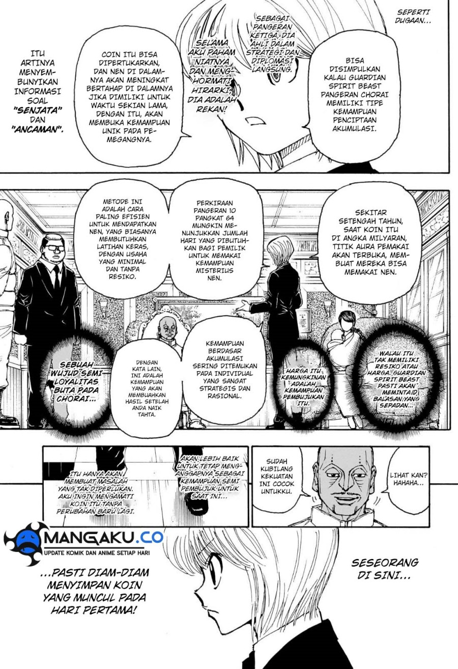 Hunter x Hunter Chapter 404 - halaman 4