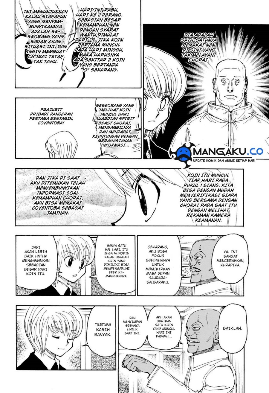 Hunter x Hunter Chapter 404 - halaman 5